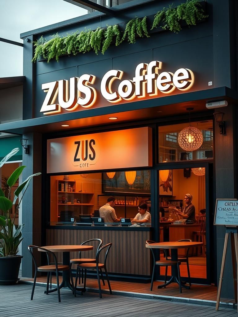 ZUS Coffee - Town Square, Sibu 1 ZUS Coffee – Town Square, Sibu