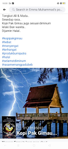 Kopi Pak Gimau Kopi Pak Gimau