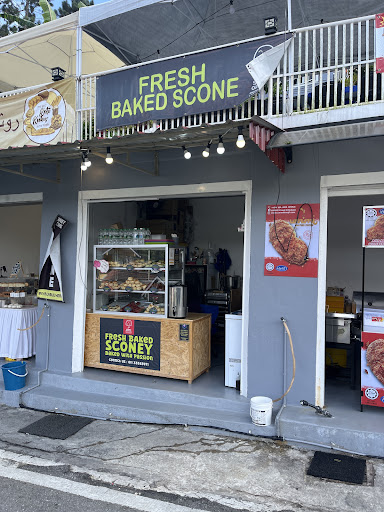 Fresh baked scone by sconey