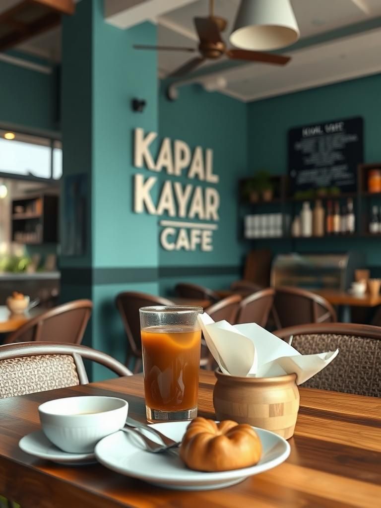 kapal kayu d’mawar cafe
