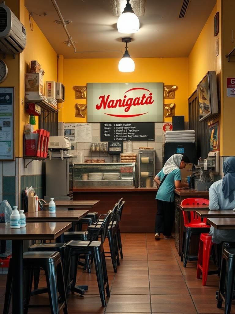 kedai makanan melayu(halal)