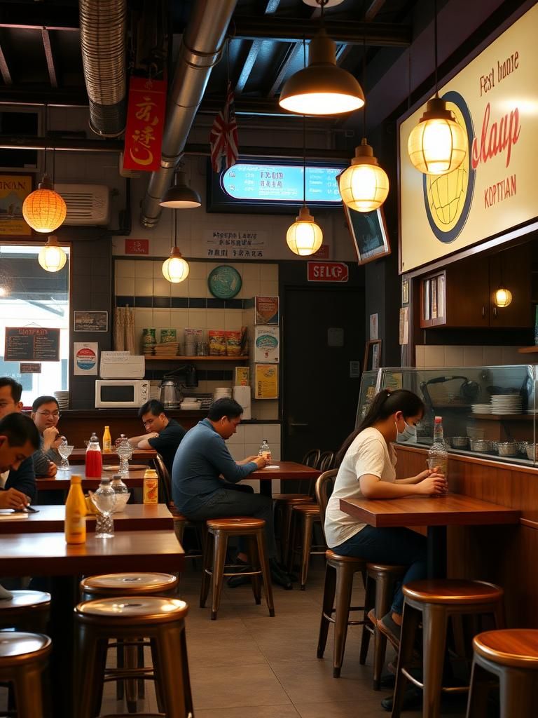 pasar lama kopitiam 舊街頭小二板麵 1 pasar lama kopitiam 舊街頭小二板麵