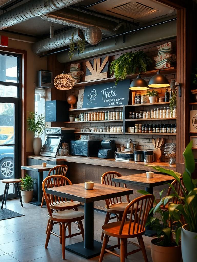 小黑哥，咖啡店