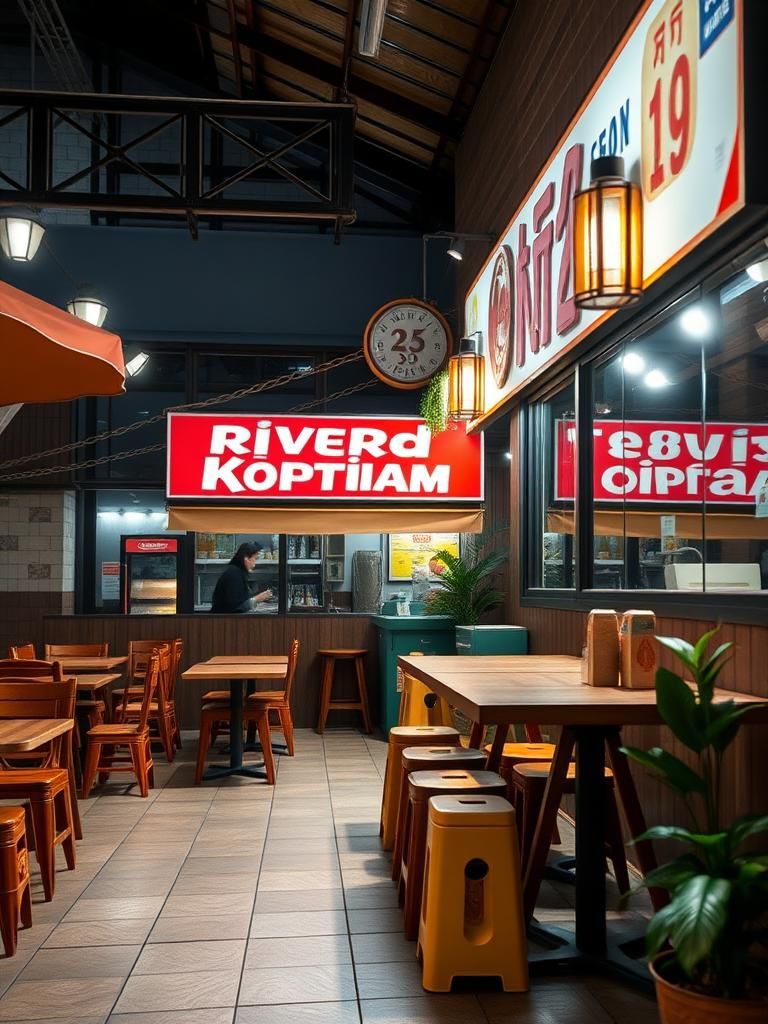 河边小食馆 Riverside Kopitiam