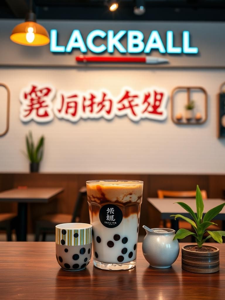 黑丸 BlackBall Original Taiwanese Tea & Dessert (Pekan Nanas)